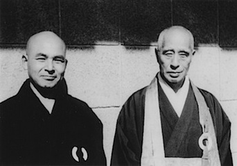 Keido Fukushima Roshi and Zenkei Shibayama Roshi
